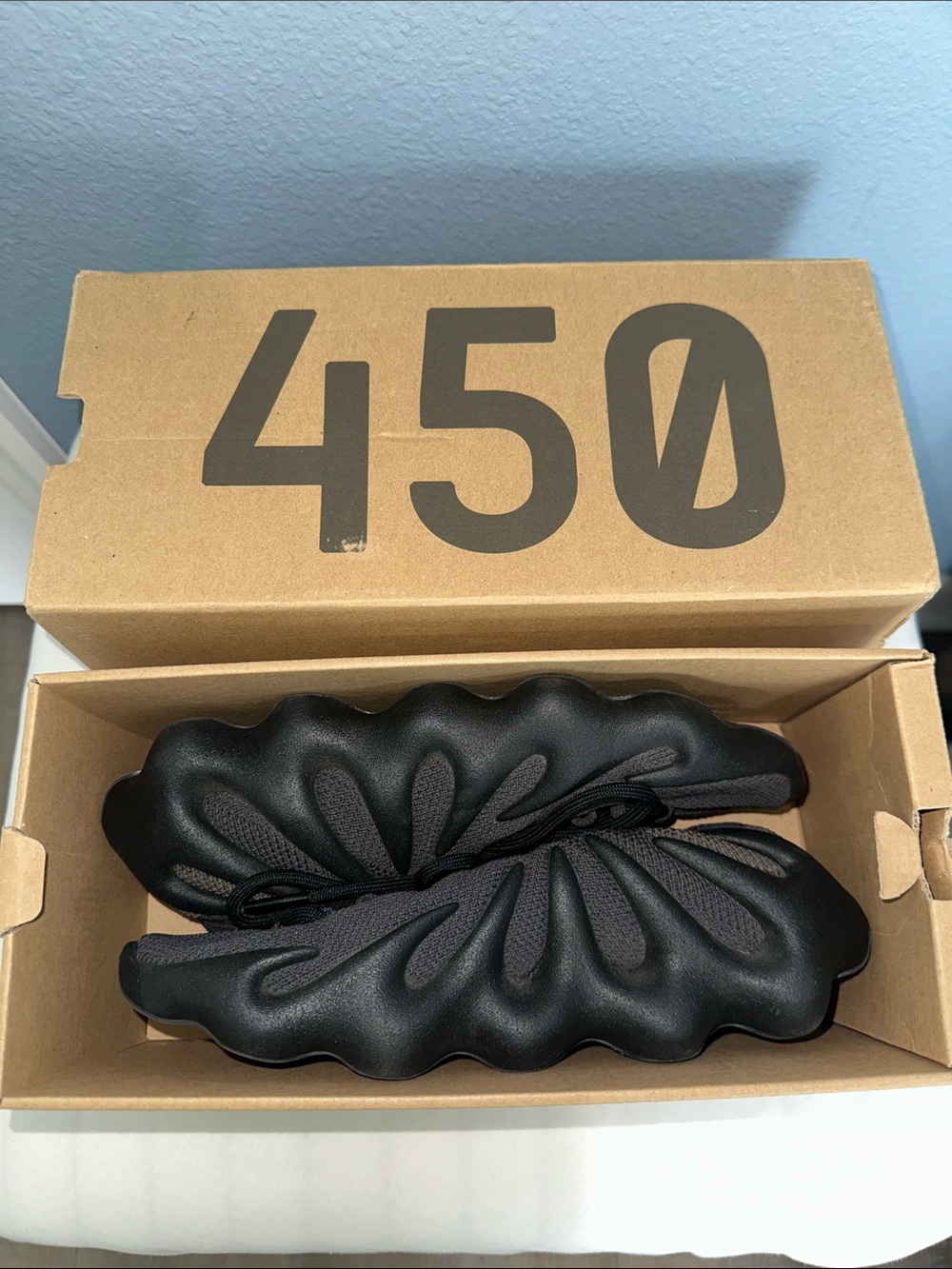 Yeezy 450 Women's Sneakers in Black